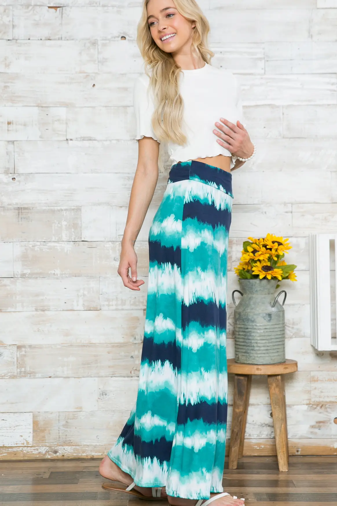 Tie Dye Maxi Skirt