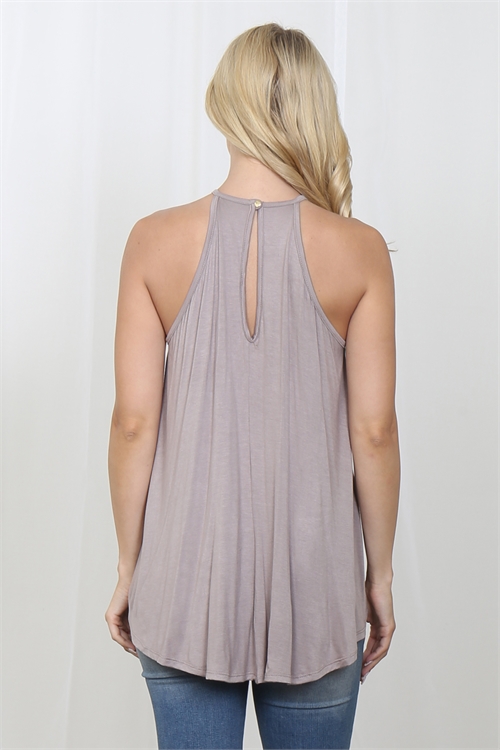 Coffee Crochet  Tank  back