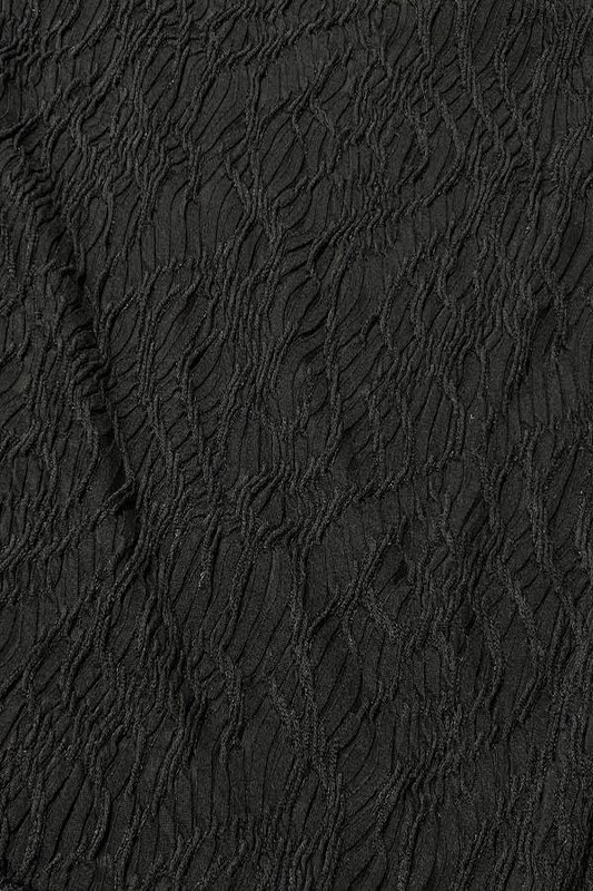 Textured Halter Mini Dress Black Swatch