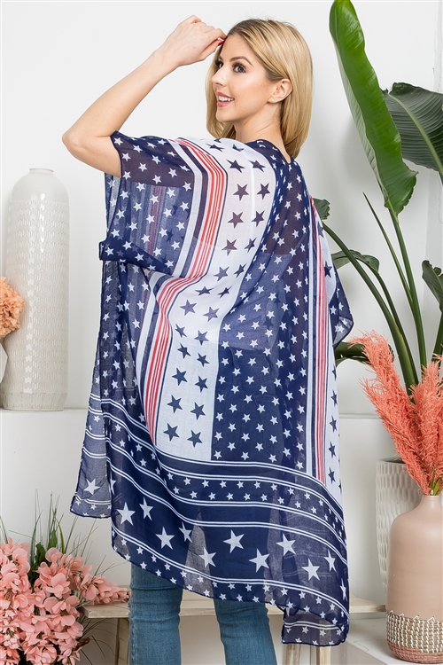Multi Star Kimono Back