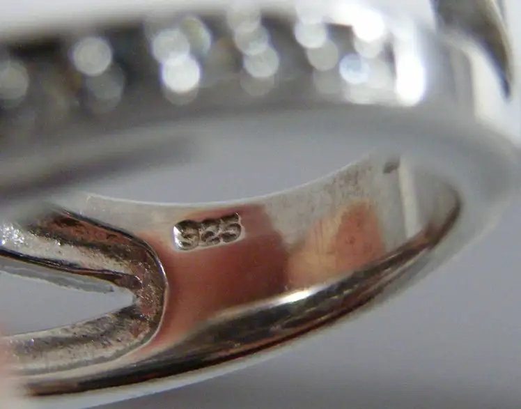 Modern Sterling Silver Ring Stamp