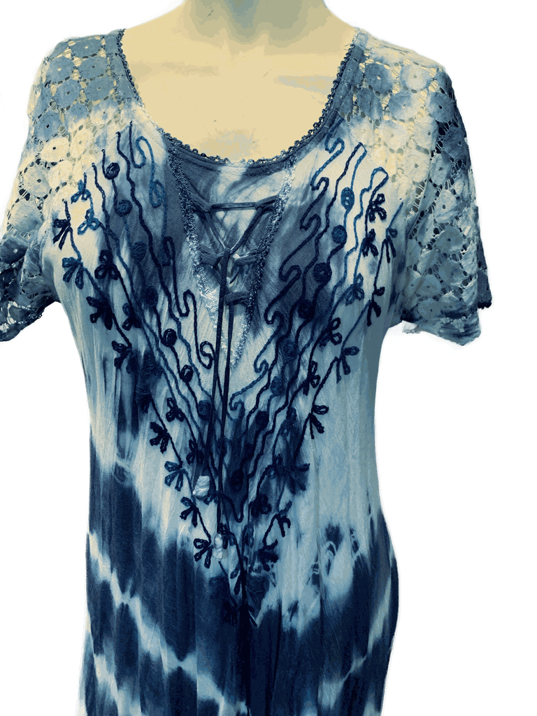 blue short sleeve maxi 2.webp