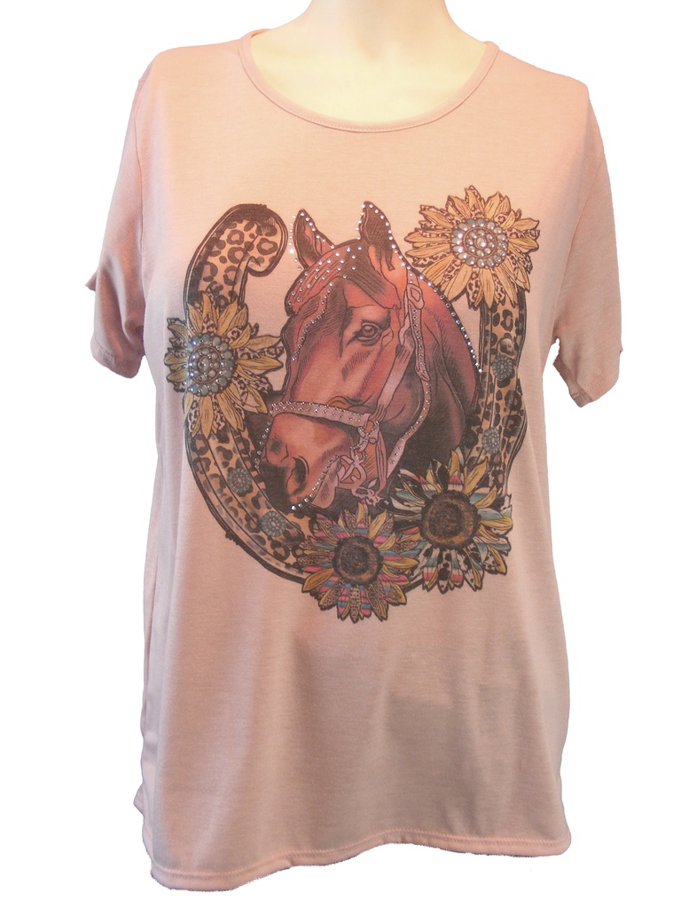  Serape Horse w bling  (Small)