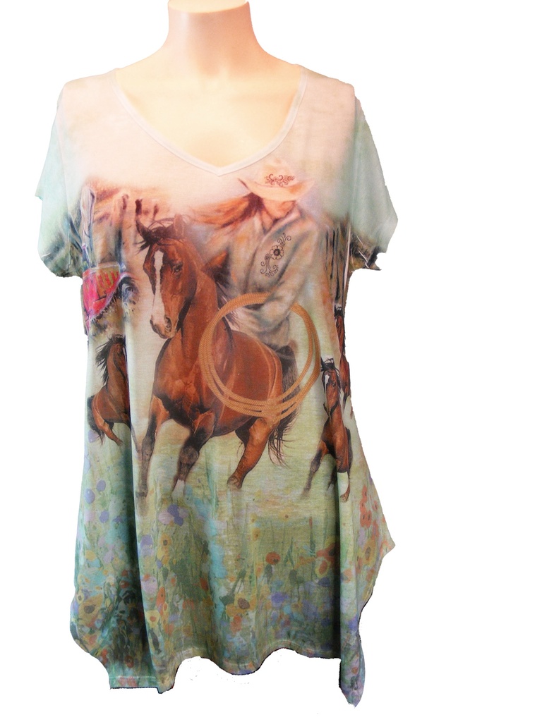  With My Horses  (Medium)