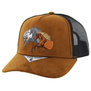 Three Horses (Brown)