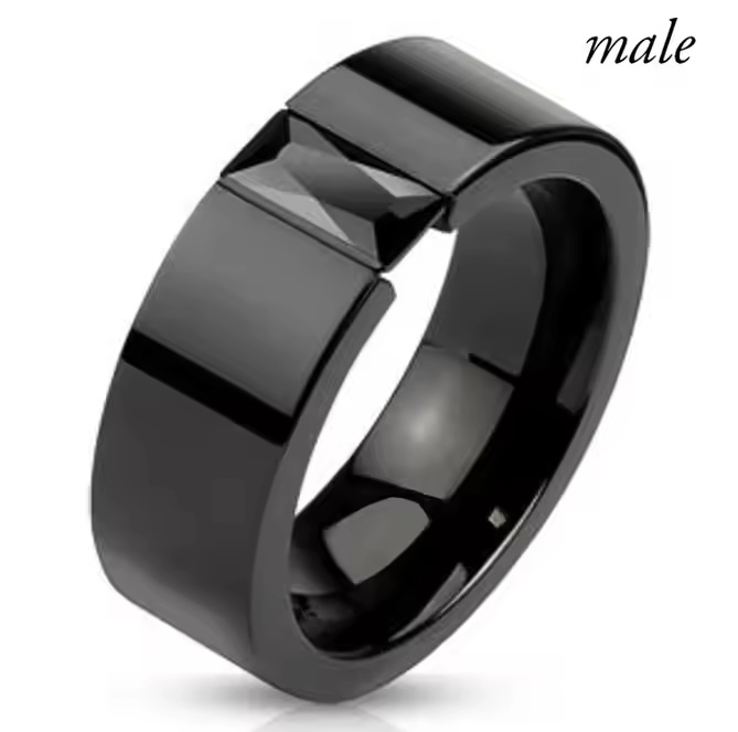 Black Black Stone Ring (6)
