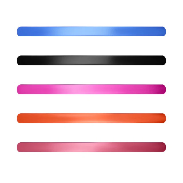 Blank Aluminum Engravable Cuff Bracelet Purple
