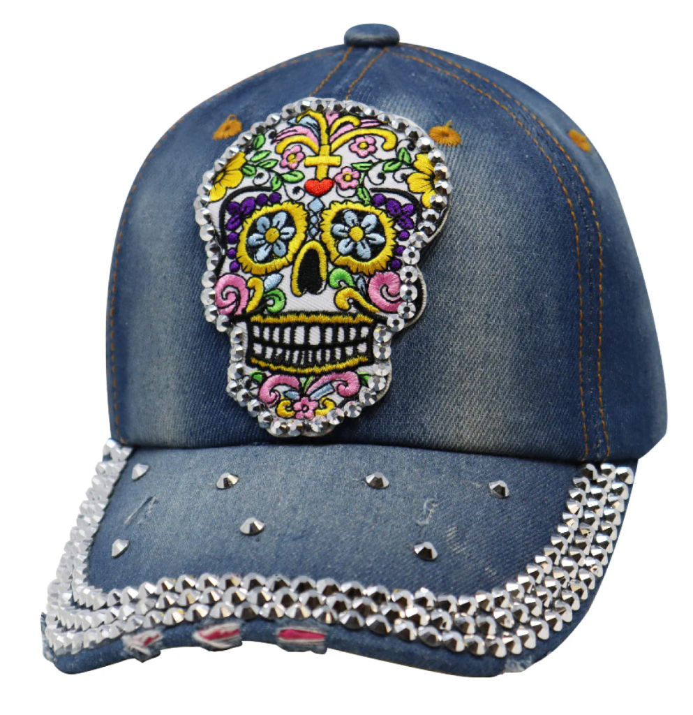 Embroidered Sugar Skull