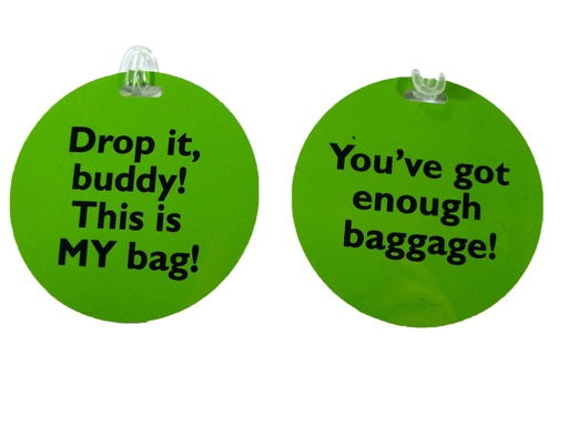  Luggage Tags Green