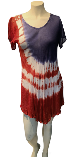 Red White and Blue Tunic