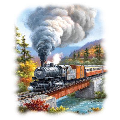 Train Crossing Toddler
