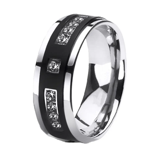 Black Silver Stone