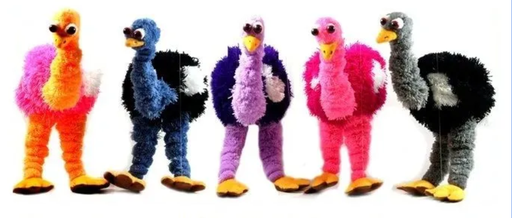 Ostrich Marionette